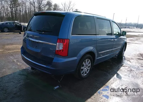 2012 Chrysler Town & Country Touring-L from USA, damaged, VIN 2C4RC1CG5CR181782